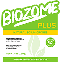 biozome plus is a soil amendment